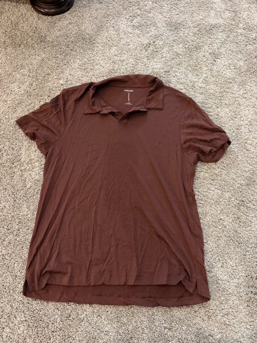 72-Hour Merino Two-Button Polo Shirt